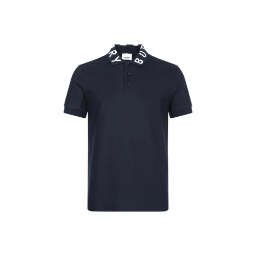 Burberry Поло Мужское Морской Синий