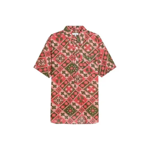 Engineered Garments Collaboration Красные Мужские Рубашки
