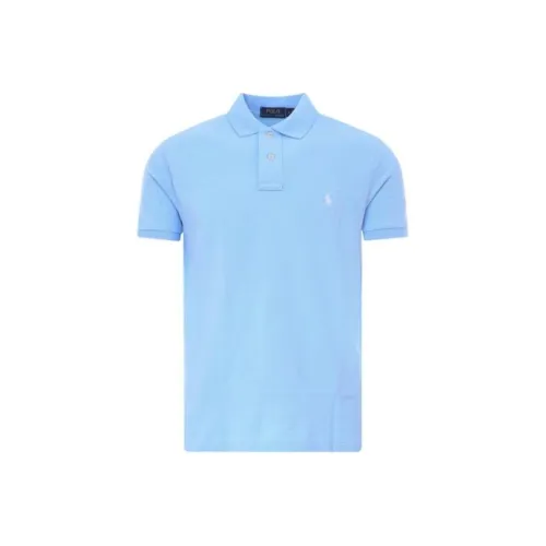 Polo Ralph Lauren Light Blue Men's Polo Поло Ralph Lauren светло-синее мужское поло