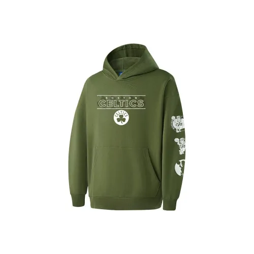 NBA Свитшот Мужской Армейский Зеленый