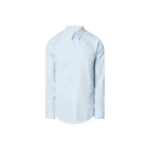 Givenchy Рубашка Мужская Светло-Синяя