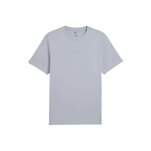 PUMA Basic Elevated SS25 T-Shirt Мужской Светло-Серый 63