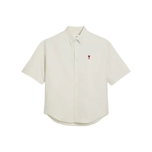 AMIPARIS SS24 Рубашка Мужская Белая