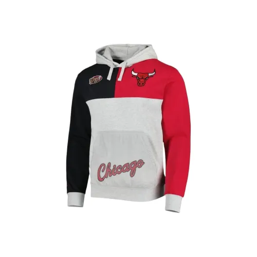 NBA Chicago Bulls Фотиния Серый Chicago Bulls Галстук Breaker Пуловер Толстовка Hoodie Мужской Серый