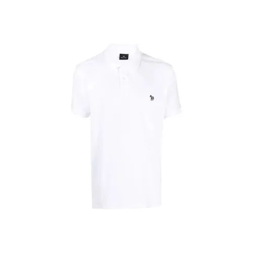 Paul Smith Paul Smith Zebra Logo Series Белый Мужской Поло