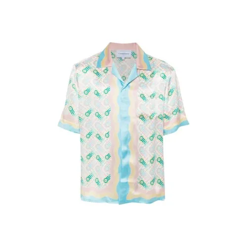 CASABLANCA Белые Мужские Рубашки