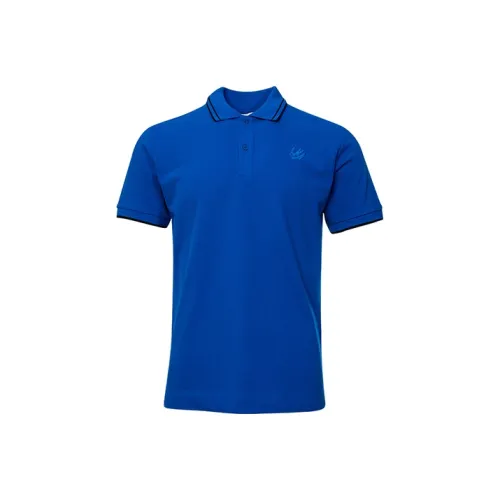 McQ Alexander McQueen Blue Men's Polo