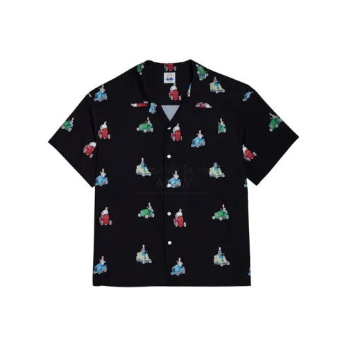 Acme De La Vie Adlv X King Of The Hill Черная Унисекс Рубашка