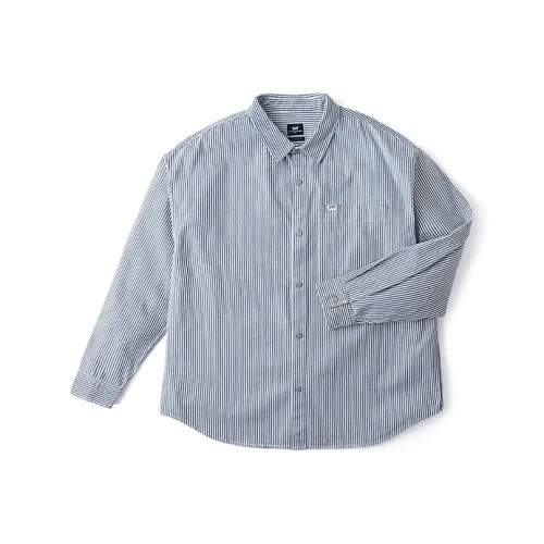 Lee Светло-Синие Мужские Рубашки