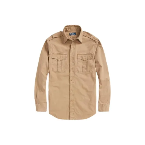 Polo Ralph Lauren SS22 Рубашка Мужская Хаки