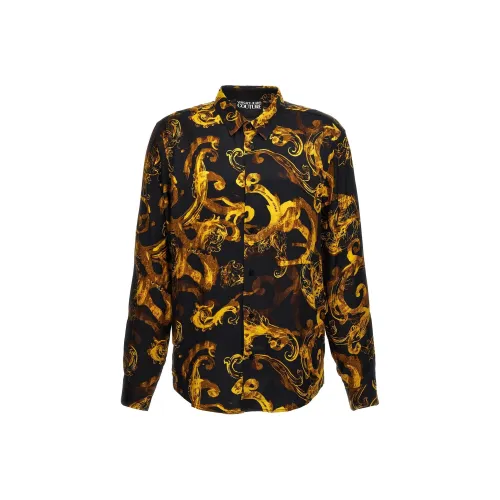 VERSACE JEANS COUTURE Рубашка Мужская Черная