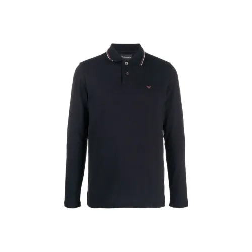 EMPORIO ARMANI Blue Men's Polo