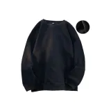 Флисовая подкладка, черного цвета