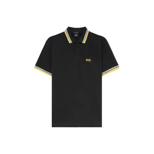 Hugo Boss Мужская черная поло