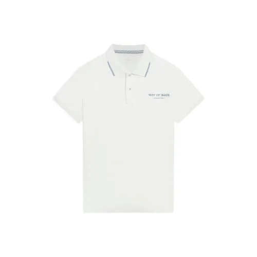 Подкладка Wade Collection Поло Мужское Белое