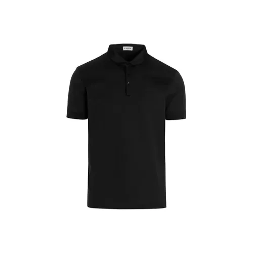 Lanvin Мужская черная поло