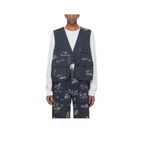 Жилет Мужской Коллаборация с Engineered Garments Морской синий