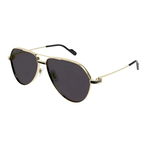 Cartier Metal Aviator Солнцезащитные очки Мужские Золотые