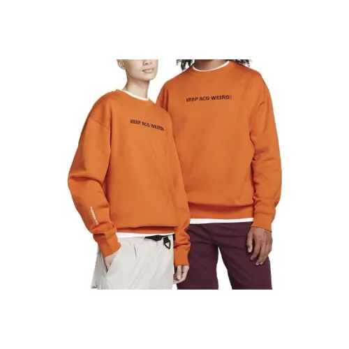 NIKE ACG THERMA Форма Апельсин Унисекс Свитшоты