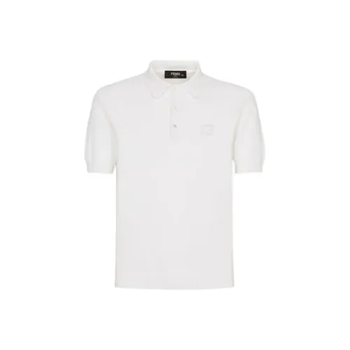 Fendi Белая Мужская Поло