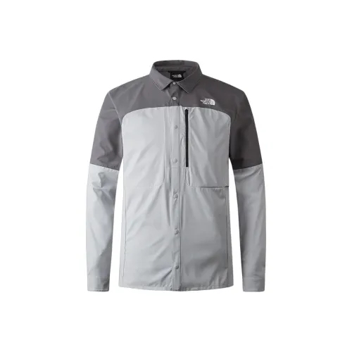 The North Face SS24 Рубашка Мужская Серого цвета