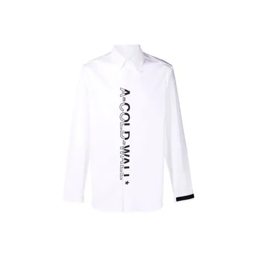 A COLD WALL* Белый Мужская Рубашка