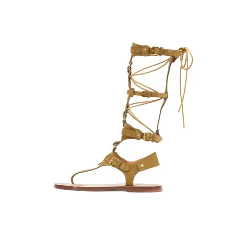 ISABEL MARANT Сандалии в римском стиле, светло-янтарные, женские
