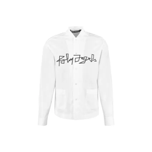 PALM ANGELS Белые Мужские Рубашки
