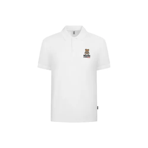 MOSCHINO Белая Мужская Поло