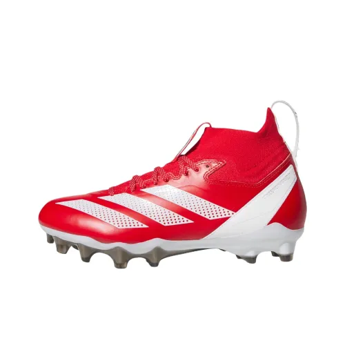 Adidas ADIZERO IMPACT+ Противоскользящие устойчивые к истиранию футбольные бутсы для мужчин красные и белые