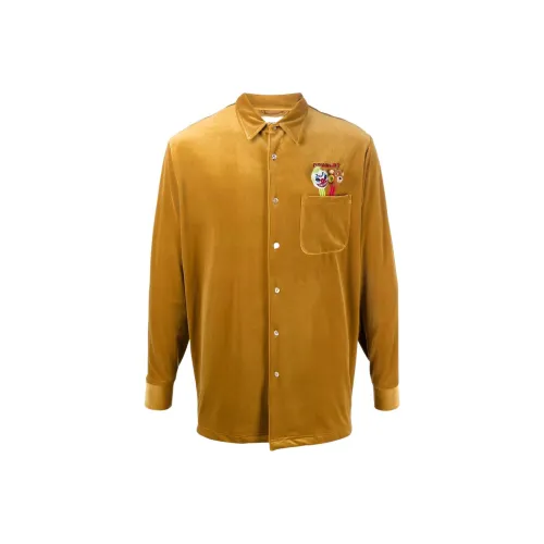 Doublet Желтая Мужская Рубашка