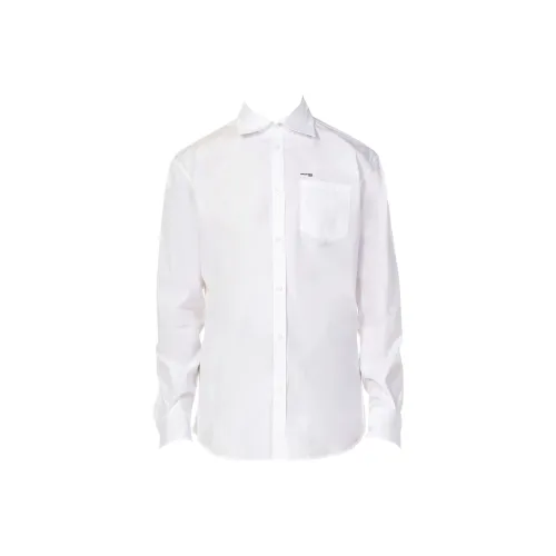 DSQUARED 2 Белые Мужские Рубашки
