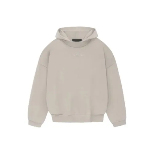 Fear of God ESSENTIALS FW23 Cloud Series Дымчатый облачный серый/Серебряный Облако Мужские свитшоты