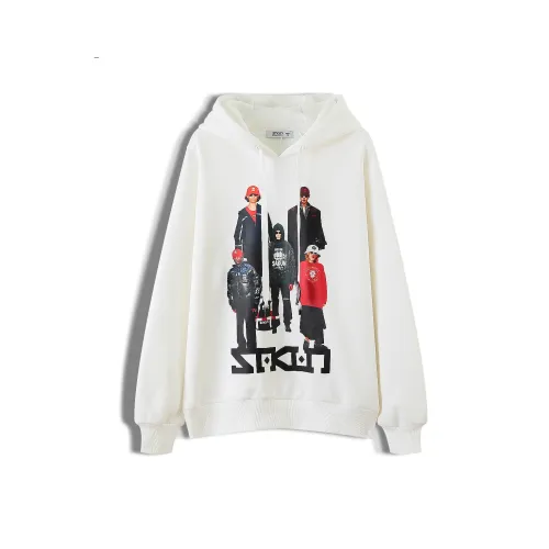 SAKUN Белый Унисекс Свитшоты