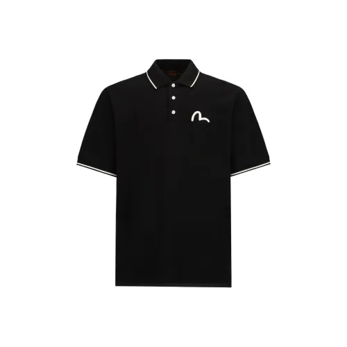 EVISU Черная мужская поло