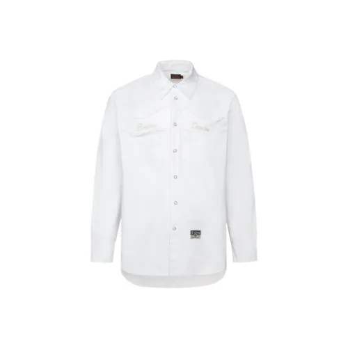 EVISU Белые Мужские Рубашки