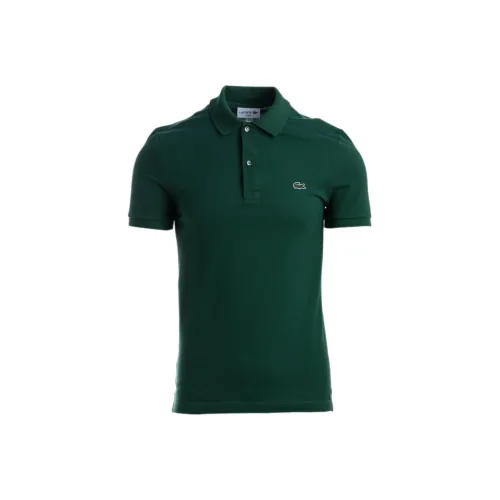 LACOSTE Collaboration Темно-зеленая мужская поло