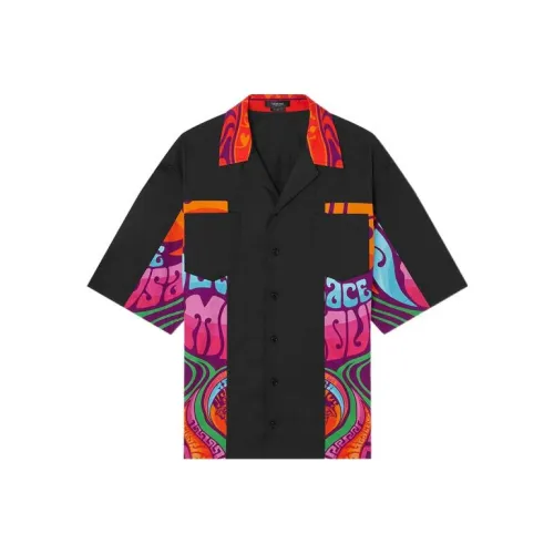 VERSACE Мужские Черные Рубашки