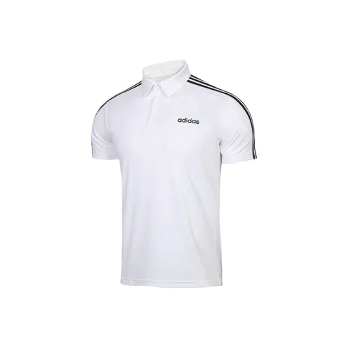 Adidas Белый Мужской Поло
