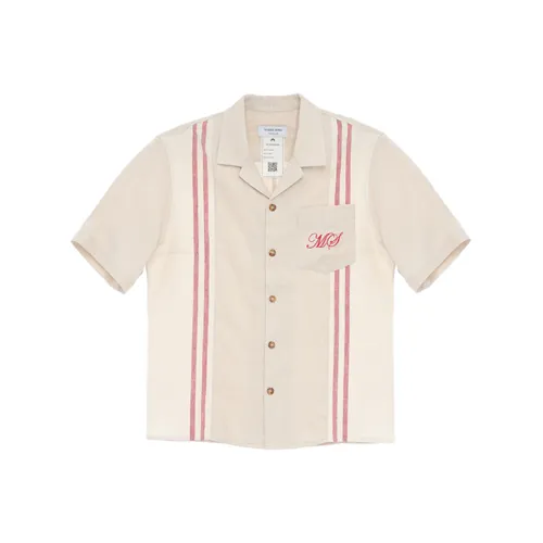 Marine Serre Белая Унисекс Рубашка