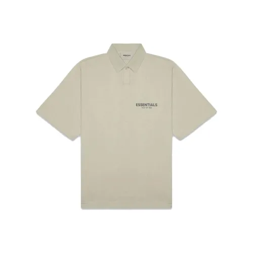 Fear of God Essentials FW20 Лесной мшистый Унисекс Поло
