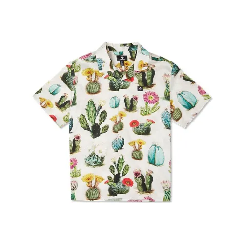 Конверс Printed Woven Resort Белый Мужская Рубашка