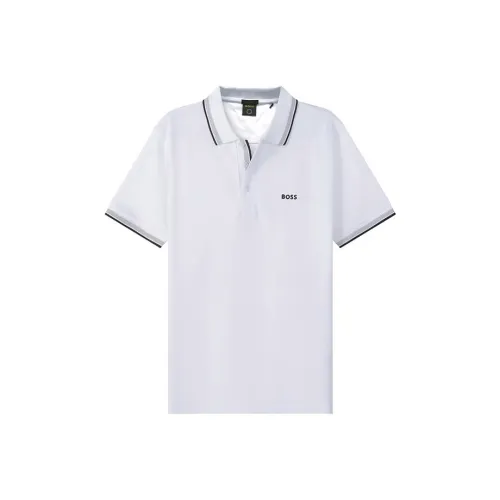 Hugo Boss Белая Мужская Поло