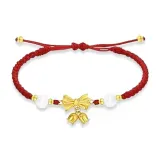 Бант Браслет [Красный]
