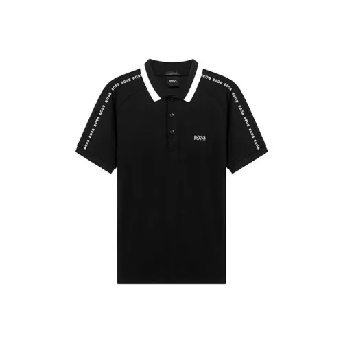 Hugo Boss Мужская черная поло