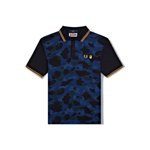 A BATHING APE BAPE совместная мужская рубашка поло
