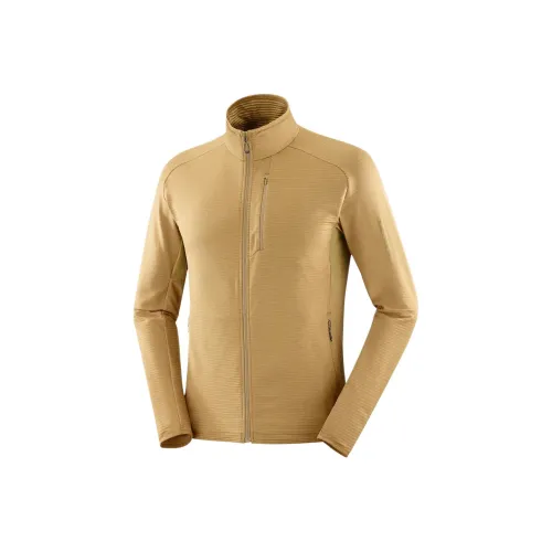 SALOMON ESSENTIAL LIGHTWARM Толстовка Мужская Хаки