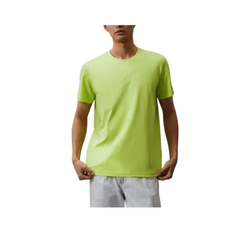 Calvin Klein T-Shirt Мужской Яблоко Зеленый