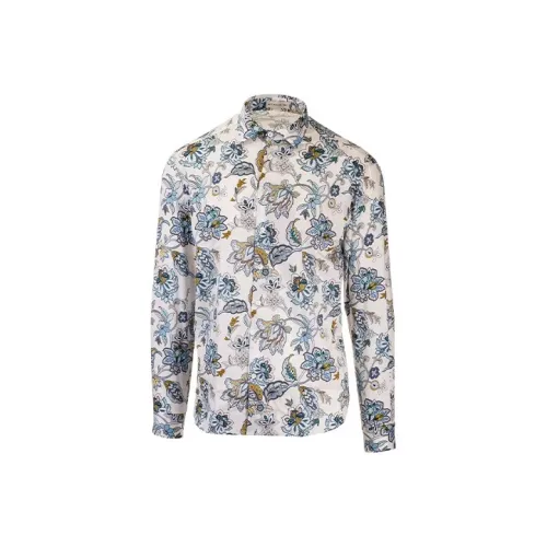ETRO Белые Мужские Рубашки