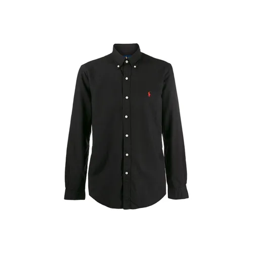 Polo Ralph Lauren Рубашка Slim Fit Мужская Черная